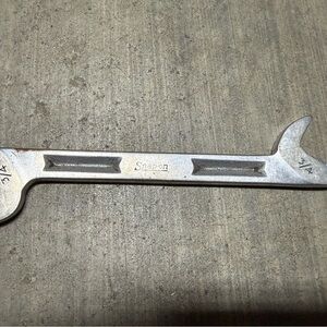 Snap-on Silver Open-End Wrench - 3/4" x 5/8"